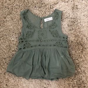 A&F Sleeveless Blouse